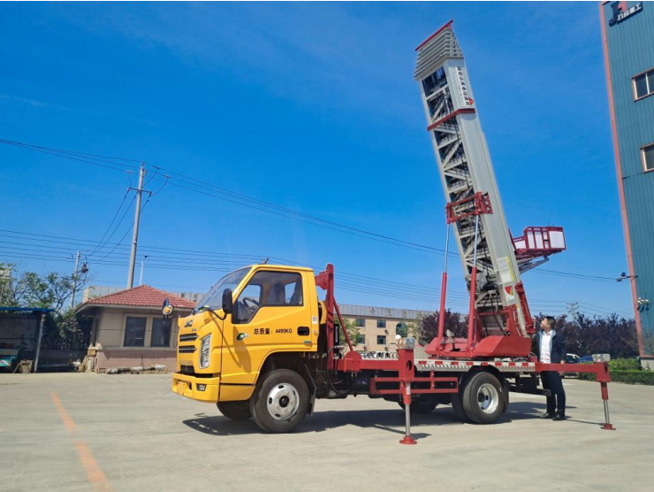 高明常年租赁32米云梯车